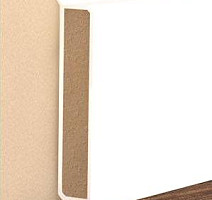 Плинтус Плинтус Dollken Cubu Flex Life 40 1132 white (RAL 9010) фото 1 | FLOORDEALER